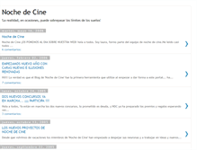 Tablet Screenshot of nochedecine.blogspot.com