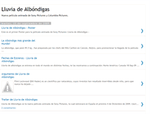 Tablet Screenshot of lluviadealbondigas.blogspot.com