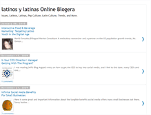 Tablet Screenshot of latinosylatinasonlineblogera.blogspot.com