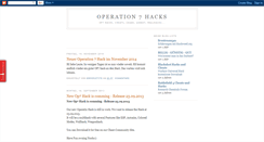 Desktop Screenshot of operation7hacks.blogspot.com