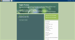 Desktop Screenshot of eaglestruman.blogspot.com