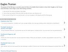 Tablet Screenshot of eaglestruman.blogspot.com