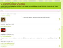 Tablet Screenshot of caminhodascriancas.blogspot.com