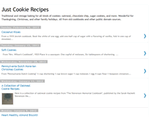 Tablet Screenshot of justcookierecipes.blogspot.com