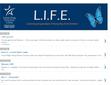 Tablet Screenshot of life-group-library.blogspot.com