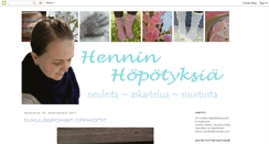 Desktop Screenshot of henninhopotyksia.blogspot.com