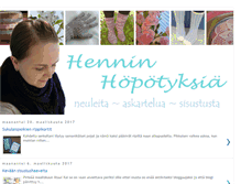 Tablet Screenshot of henninhopotyksia.blogspot.com