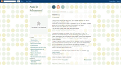 Desktop Screenshot of ankedemondt.blogspot.com