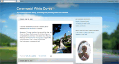 Desktop Screenshot of dovesofwhite.blogspot.com