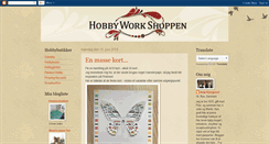 Desktop Screenshot of hobbyworkshoppen.blogspot.com