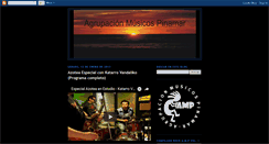 Desktop Screenshot of musicospinamar.blogspot.com