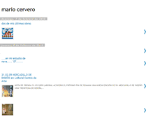 Tablet Screenshot of mariocervero.blogspot.com