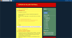 Desktop Screenshot of espoirdusillonfootball.blogspot.com