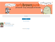 Tablet Screenshot of curlybrownpunk.blogspot.com