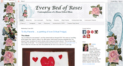 Desktop Screenshot of everybedofroses.blogspot.com