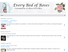 Tablet Screenshot of everybedofroses.blogspot.com