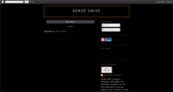 Desktop Screenshot of gergeswiss.blogspot.com