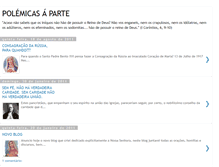 Tablet Screenshot of polemicas-a-parte.blogspot.com