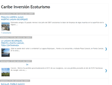 Tablet Screenshot of caribeinversionecoturismo.blogspot.com