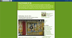 Desktop Screenshot of njpoliticians.blogspot.com