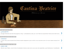 Tablet Screenshot of cantinabeatrice.blogspot.com