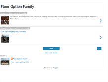 Tablet Screenshot of flooroption.blogspot.com