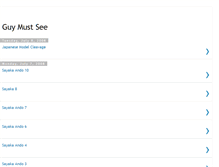 Tablet Screenshot of guymustsee.blogspot.com