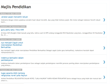 Tablet Screenshot of majlispendidikan.blogspot.com