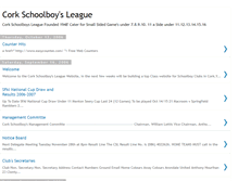 Tablet Screenshot of corkschoolboysleague.blogspot.com