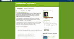 Desktop Screenshot of emprendedordelsigloxxi.blogspot.com