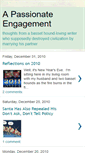 Mobile Screenshot of apassionateengagement.blogspot.com