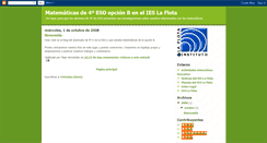 Desktop Screenshot of matematicas4bieslaflota.blogspot.com