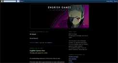 Desktop Screenshot of engrishgames.blogspot.com