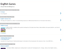 Tablet Screenshot of engrishgames.blogspot.com