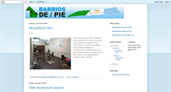 Desktop Screenshot of barriosdepiechaco.blogspot.com
