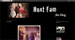 Desktop Screenshot of huntfamblog.blogspot.com