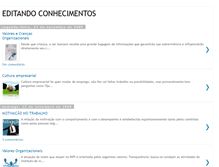 Tablet Screenshot of editandoconhecimento.blogspot.com