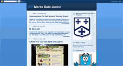 Desktop Screenshot of marksgatejunior.blogspot.com