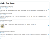 Tablet Screenshot of marksgatejunior.blogspot.com
