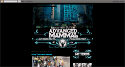 Desktop Screenshot of advancedmammal.blogspot.com