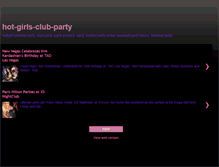 Tablet Screenshot of hot-girls-club-party.blogspot.com