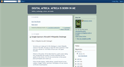 Desktop Screenshot of digitalafrica.blogspot.com