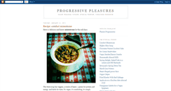 Desktop Screenshot of progressivepleasures.blogspot.com