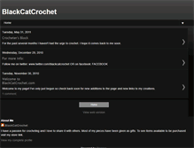 Tablet Screenshot of blackcatcrochet.blogspot.com