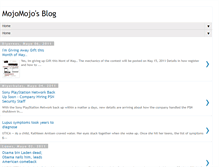 Tablet Screenshot of mojomarjo.blogspot.com