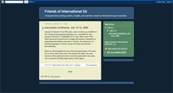 Desktop Screenshot of friendsofinternationaled.blogspot.com