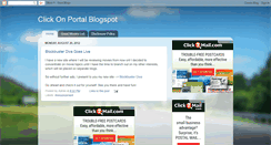 Desktop Screenshot of clickonportal.blogspot.com