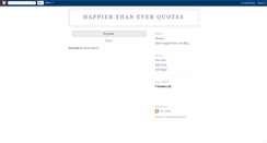 Desktop Screenshot of happierquotes.blogspot.com