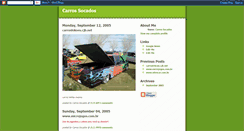 Desktop Screenshot of carrossocados.blogspot.com