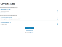 Tablet Screenshot of carrossocados.blogspot.com